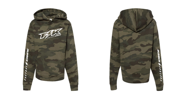 YOUTH CAMO HOODIE - FK LIGHTNING TILT