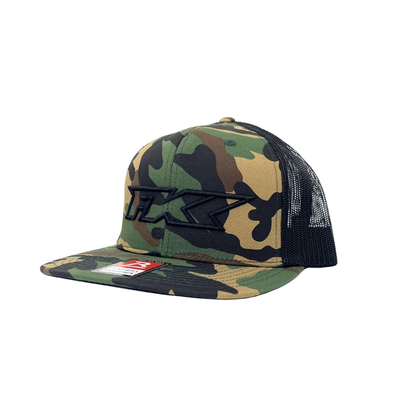 Flat Bill Camo Hat