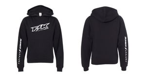 YOUTH BLACK HOODIE - FK LIGHTNING TILT